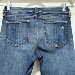 Rag & Bone Denim Skinny Jeans Oil Stain Wash Size 26